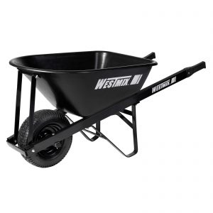 PRO TRADE 100L POLY TRAY 6.5" WHEEL