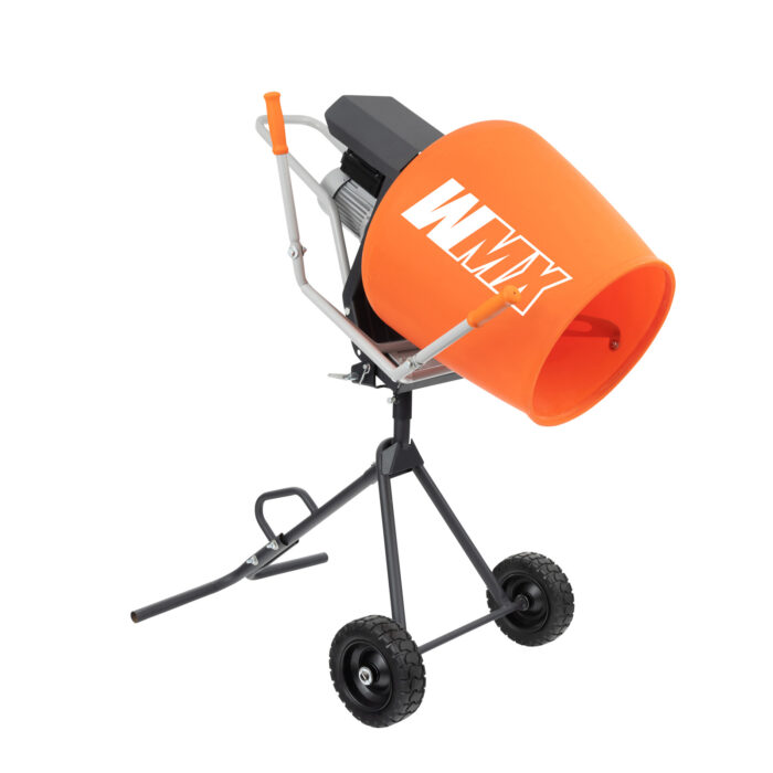 2.2CF Electric Side Tip Poly Drum Cement Mixer - Image 3