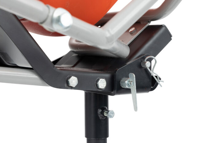 2.2CF Electric Side Tip Poly Drum Cement Mixer - Image 4